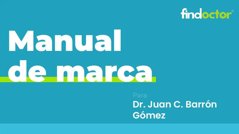 Dr. Juan Carlos Barrón — manual de marca, página 1