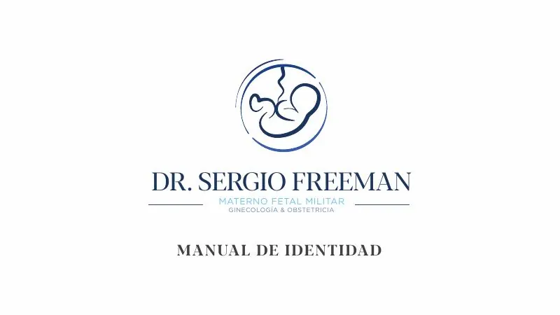Dr. Sergio Freeman — manual de marca, página 1